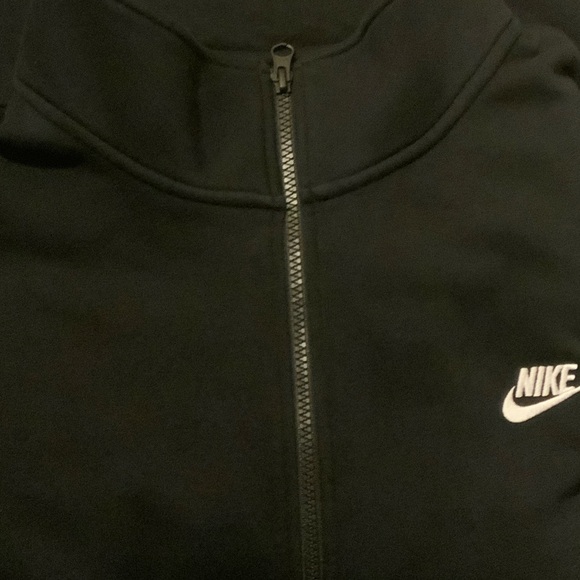 Nike Men's Black Zip-Up Sweater - Picture 7 of 11
